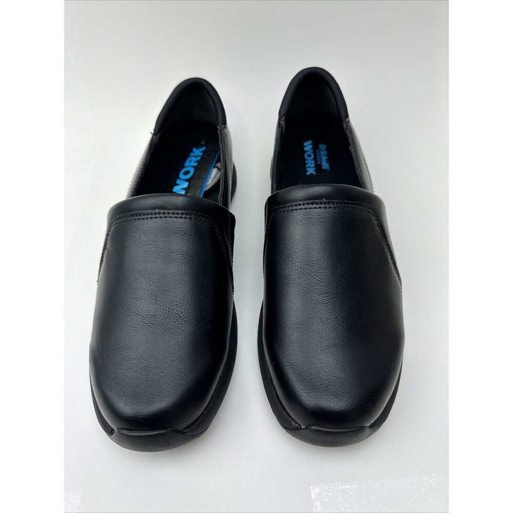 Dr. Scholl's Shoes Women's Black Dive In Slip Resisatnt Work Loafers, Size 11 W.